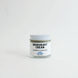 Natural deodorant, non-toxic, aluminum-free, organic, sustainable